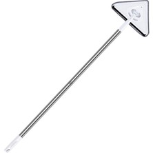 Braventa Collection Monkys 360 Derece Üçgen Temizleme Mop Geri Çekilebilir Teleskopik Pencere Temizleme Mop Duş Paspası