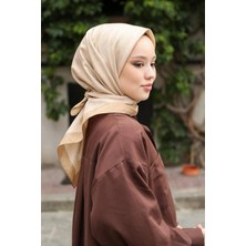 Hint İpek Eşarp - Premium Lux Original Monogram Eşarp (Ipek Vual, Yüksek Kalite, Hafifi, Rahat, Şık, Scarf)