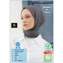 Güneş Bambu Kraş Şal (Tesettür Giyim, Yüksek Kalite, Hafif, Rahat, Şık, Premium, Lux, Shawl, Scarf)