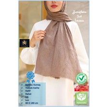 Güneş Bambu Kraş Şal (Tesettür Giyim, Yüksek Kalite, Hafif, Rahat, Şık, Premium, Lux, Shawl, Scarf)