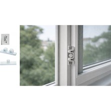 Hobilinka Plastik Beyaz Sineklik Çıtçıtı – Dayanıklı ve Pratik Sineklik Sabitleme Aparatı