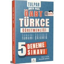 Dizgi Kitap Tulpar 2026 Meb Ags Öabt Türkçe Öğretmenliği Tamamı Pdf Çözümlü 5 Deneme Sınavı