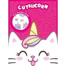 İthaki Çocuk Yayınları Cuticorn Çıkartmalı Boyama Kitabı