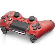 Epilons Gamepad Ps4 Uyumlu - Kırmızı ND400B