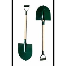 SD Kürek, Plastik Tutma Saplı, Ahşap Sap, 100 cm