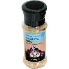 Zemira Sofrada Öğütme Yemeklik Himalaya Kristal Granül Doğal Kaya Tuzu 200 gr Değirmenli