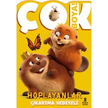 Doğan Çocuk Disney Hoplayanlar - Çok Boya! Çıkartmalı Dev Boyama Kitabı
