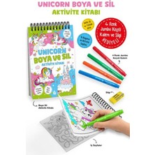 Unicorn - Boya ve Sil Aktivite Kitabı / 3 Yaş +