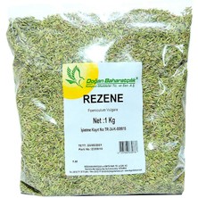 Rezene Doğal Tane Rezene Tohumu 1000 gr Paket