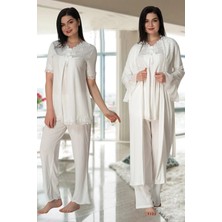 Ang Butik Effortt 5034 Sabahlıklı Lohusa Pijama Takımı