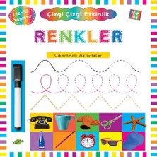Çizgi Çizgi Etkinlik - Renkler (4+ Yaş)
