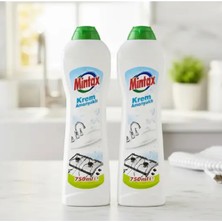 Mintax Amonyaklı Ovma Kremi 750 ml 2 Adet