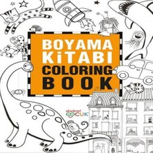 Boyama Kitabı - Coloring Book - 24X33,5 cm