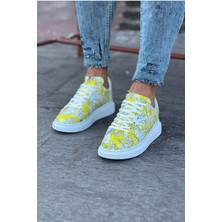 Sarı Boyalı Erkek Casual Ayakkabı