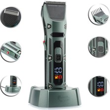 Skygo Ramia Premium | Profesyonel Şarjlı Saç Sakal Traş Makinesi V-696 | TG-HB-2026