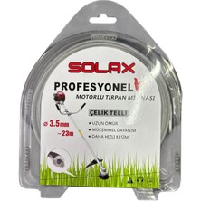 Solax Çelik Telli Tırpan Misinası 3,5 mm 23 Metre
