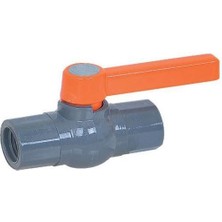 1 1/4 Pvc Küresel Vana Pasolu