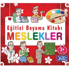 Eğitici Boyama Kitabı - Meslekler