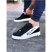 Siyah Beyaz No Limit Erkek Casual Ayakkabı