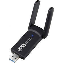 Skygo Ramia Premium | Kablosuz Wifi Alıcı AC1300 Mbps Dual Band USB 3.0 Adaptör | TG-HB-2026