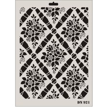 Rich Dantel Seri DN-921 Stencil 35X25 cm