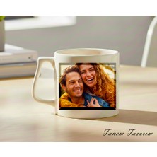 Tanem Kişiye Özel Yağlı Boya Efektli  Kupa – Anılarınızı Sanata Dönüştürün