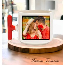 Tanem Kişiye Özel Yağlı Boya Efektli  Kupa – Anılarınızı Sanata Dönüştürün