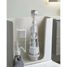 Basmalı Vitrifiye Rezervuar Iç Takımı Ayarlanabilir Sessiz Dolumlu Klozet Rezervuar Mekanizması