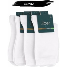 Jiber Kadın Bambu Likralı Soket Çorap 6650 - 6 Adet