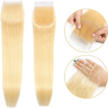 Bucuks Peruk Tepesi Platin Renk (Closure) 18INCH