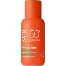 SVR Sun Secure Aqua Fluide SPF50+ Hassas Ciltler İçin 50 ml Krem Hızlı Emilim Özelliği