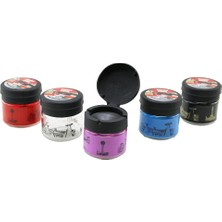 Karişik Desenli̇ Cam Gövdeli̇ Kapakli Kokusuz Küllük*24=k