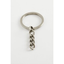 Kalın Metal Anahtarlık Aparatı 3 cm