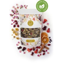Kayla Gurme Aşk Çayı - Pembe Gül, Nar Çiçeği, Kuşburnu, Portakal Kabuğu, Sarı Gül, Hibiskus - 125 g