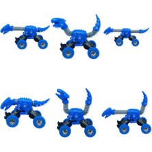 Bucuks Uzayan Dinazor Arabalar 18 cm - Mavi