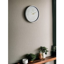 By Nevser 36 cm Zarif ve Şık Duvar Saati