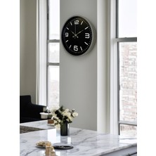 By Nevser 36 cm Modern Dekoratif Duvar Saati