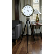 By Nevser Klasik Eskitme Tripod Ayaklı Saat