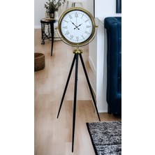 By Nevser Regal Gold Tripod Ayaklı Saat