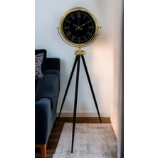 By Nevser Ihtişam Gold Tripod Ayaklı Saat