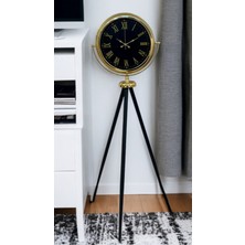 By Nevser Gold Asalet Tripod Ayaklı Saat
