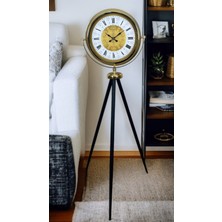 By Nevser Gold Asalet Tripod Ayaklı Saat