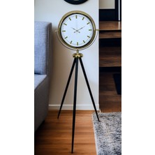 By Nevser Gold Balance Tripod Ayaklı Saat