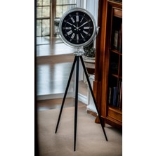 By Nevser Majestic Krom Tripod Ayaklı Saat