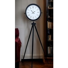 By Nevser Black Elite Tripod Ayaklı Saat