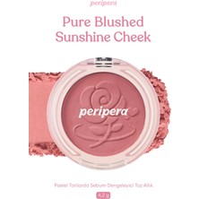 Yumuşak ve Nemli Dokulu Allık PERIPERA Pure Blushed Sunshine Cheek (#28 Romantic Rose) (Palace Ver)