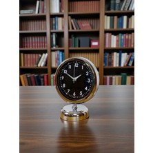 By Nevser Silver Night 25 x 20 cm Krom Zarif Masa Saati