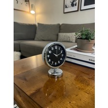 By Nevser Prestige Krom 25 x 20 cm Metal Masa Saati