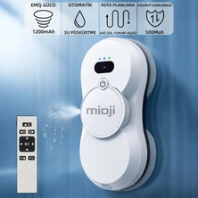 Mioji Mio Vlr2 Cam Temizleme Robotu Ultrasonik Su Spreyli Akıllı Navigasyonlu Uzaktan Kumandalı - Beyaz