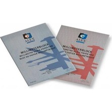 Alex Schoeller Alex Milimetrik Blok A4 80 gr Kırmızı Renkli 20 Yapraklı Model Özellikleri